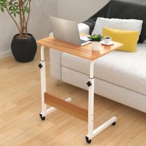 Dynamic Bazar™ Adjustable Laptop Study Table with Wheels